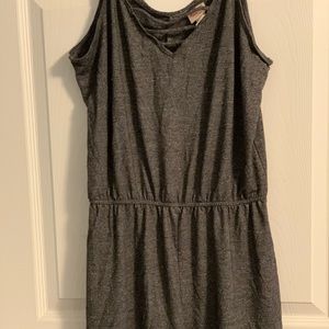 Gray romper